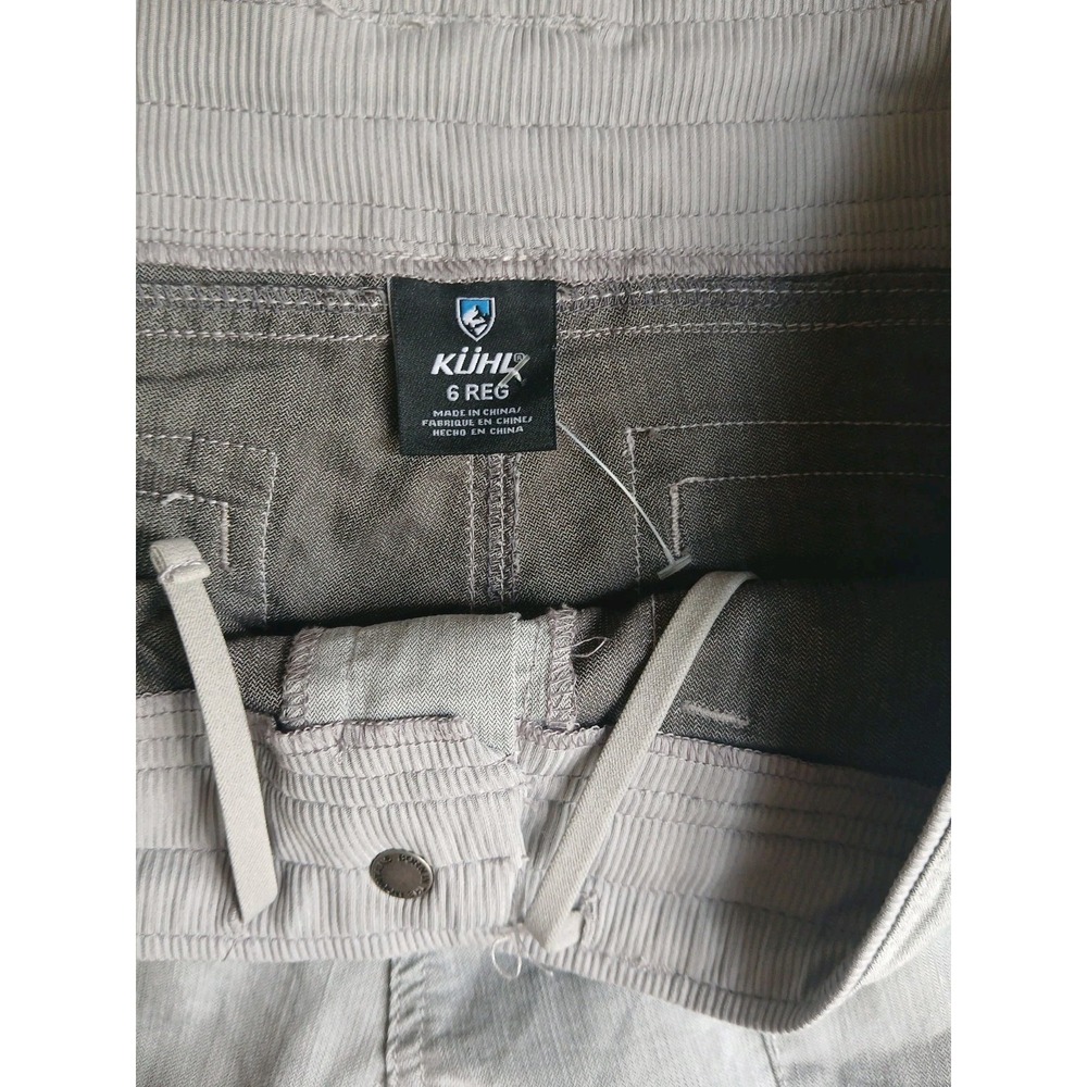Kuhl Pants Womens 6 Cabo Outdoor Hiking Wicking Travel Stretch Linen Blend - Picture 8 of 12